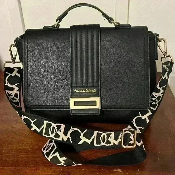 marina Galanti Handbags - Marina Galanti black purse with removable strap.